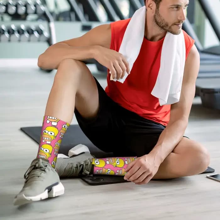 Chaussettes Mr Sparkle S-Simpsons
