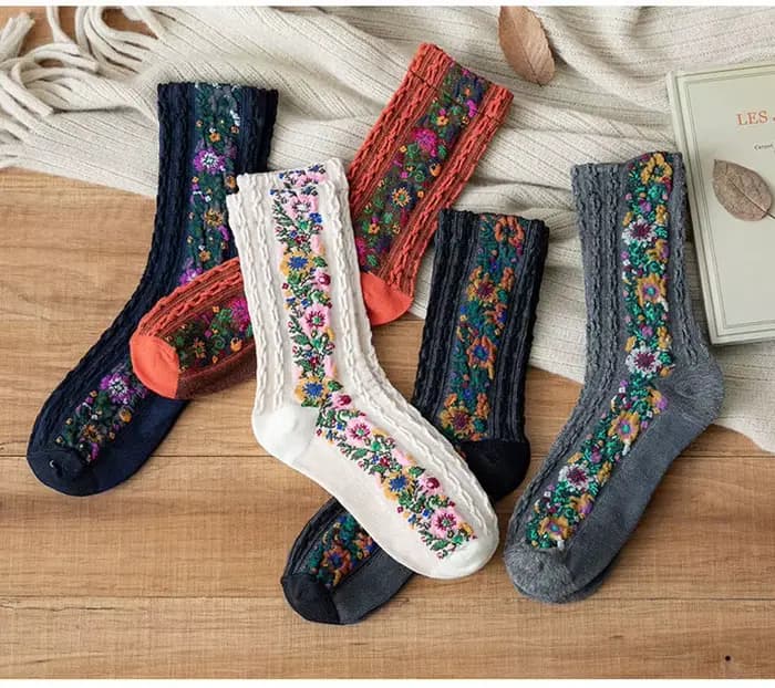 Chaussettes de Style ethnique pour femmes