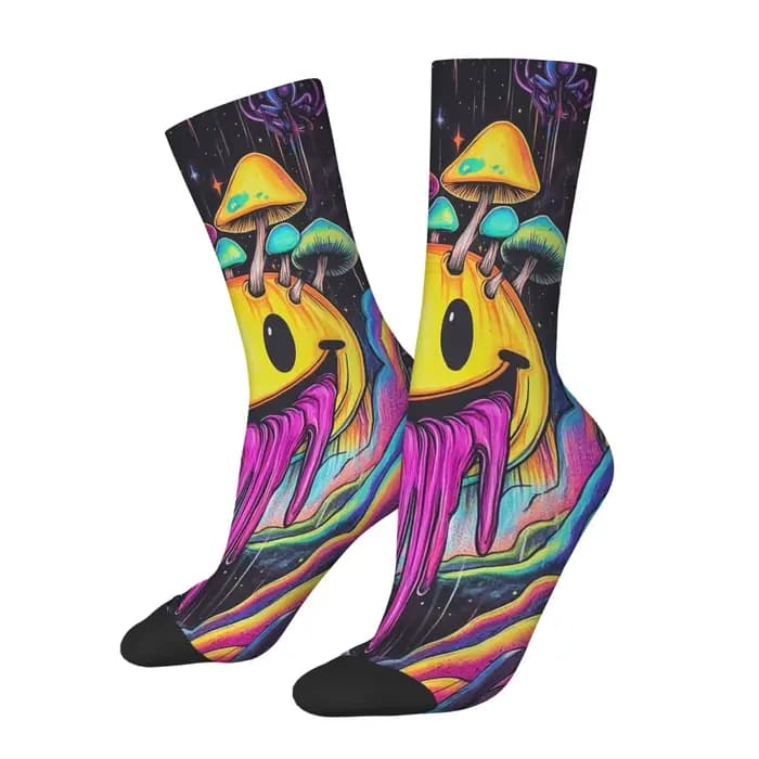 1 paire de chaussettes mi-mollet pour hommes