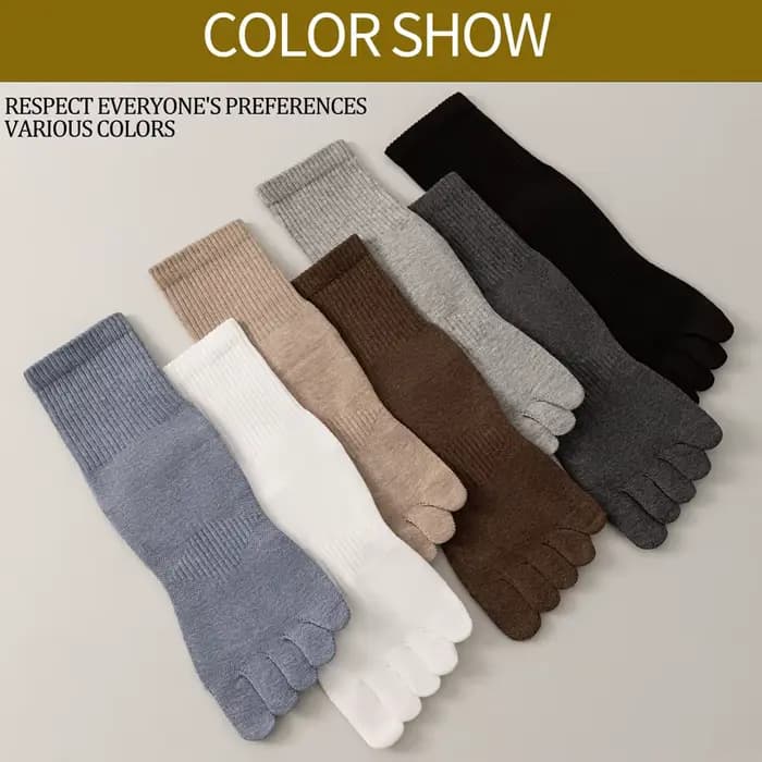 Chaussettes d'hiver à orteils pour hommes
