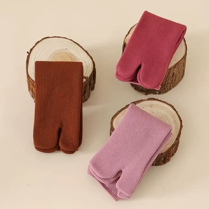 Chaussettes Tabi chaudes de Style japonais JK