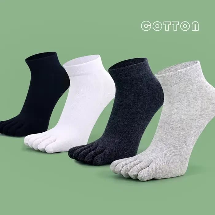 Chaussettes à orteils en coton pour hommes