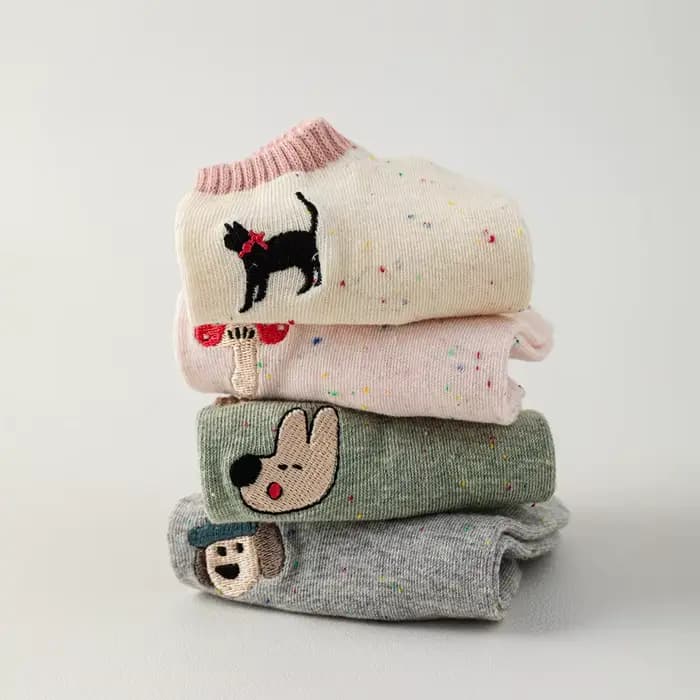 Chaussettes basses mignonnes pour femmes
