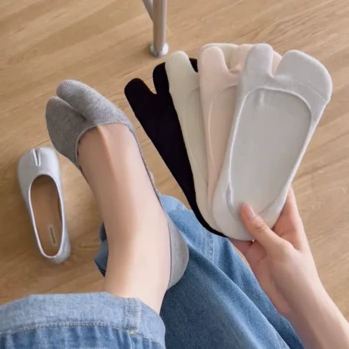 Chaussettes d'été à deux doigts pour femmes