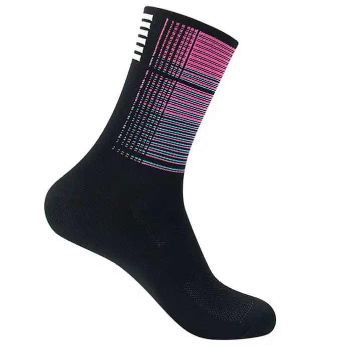 Chaussettes de cyclisme respirantes pour hommes et femmes