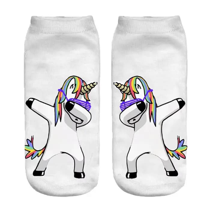 Chaussettes Harajuku 3D pour femmes