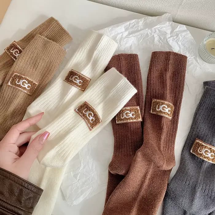 Chaussettes d'hiver confortables et épaisses