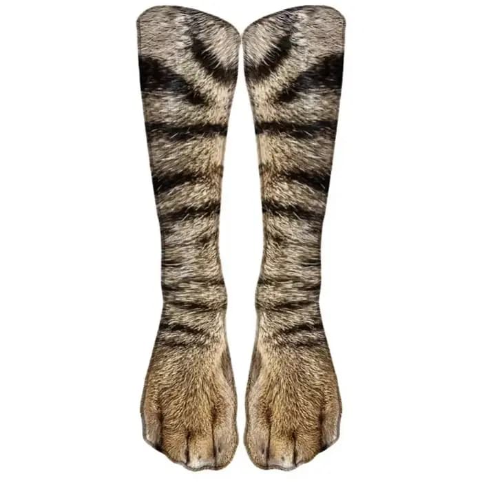 Chaussettes mignonnes imprimées en 3D pour hommes et femmes