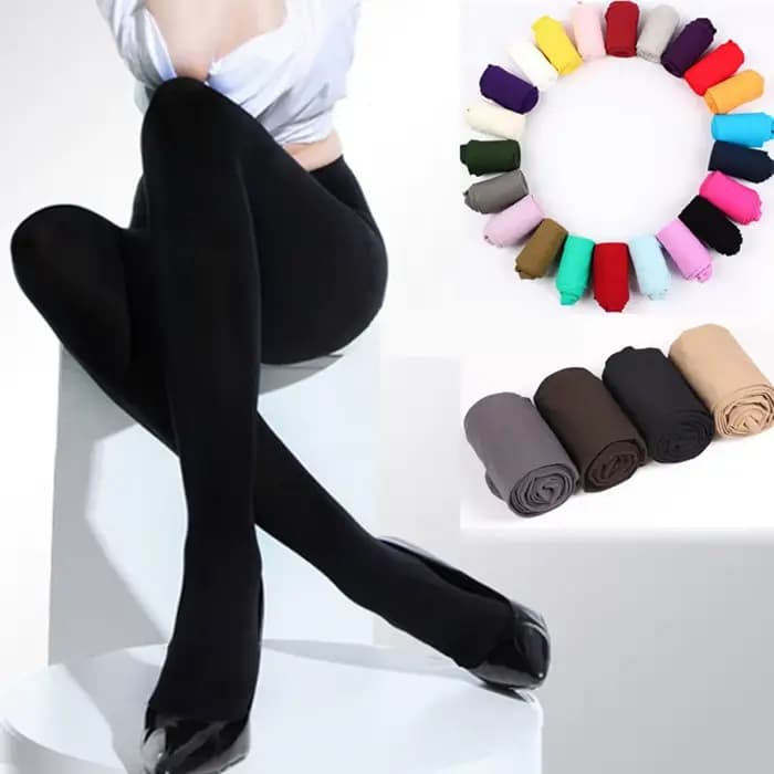 Collants opaques sans couture pour femmes