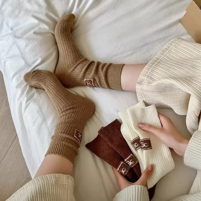 Chaussettes d'hiver confortables et épaisses