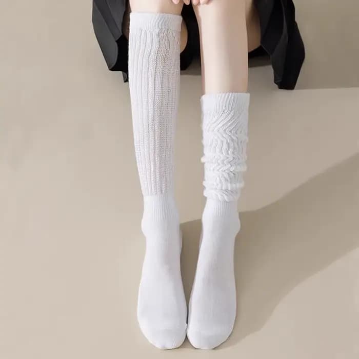 Chaussettes Slouch Thigh High pour femmes