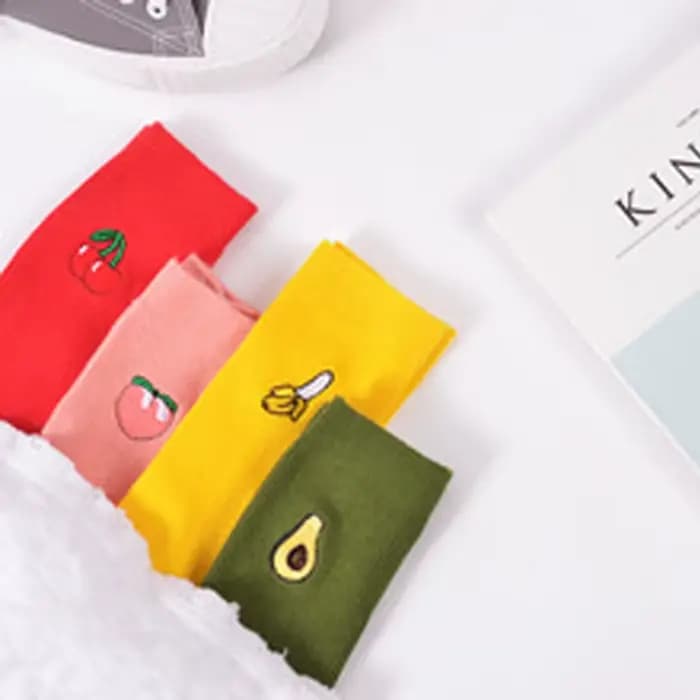 Chaussettes couleur bonbon pour femmes