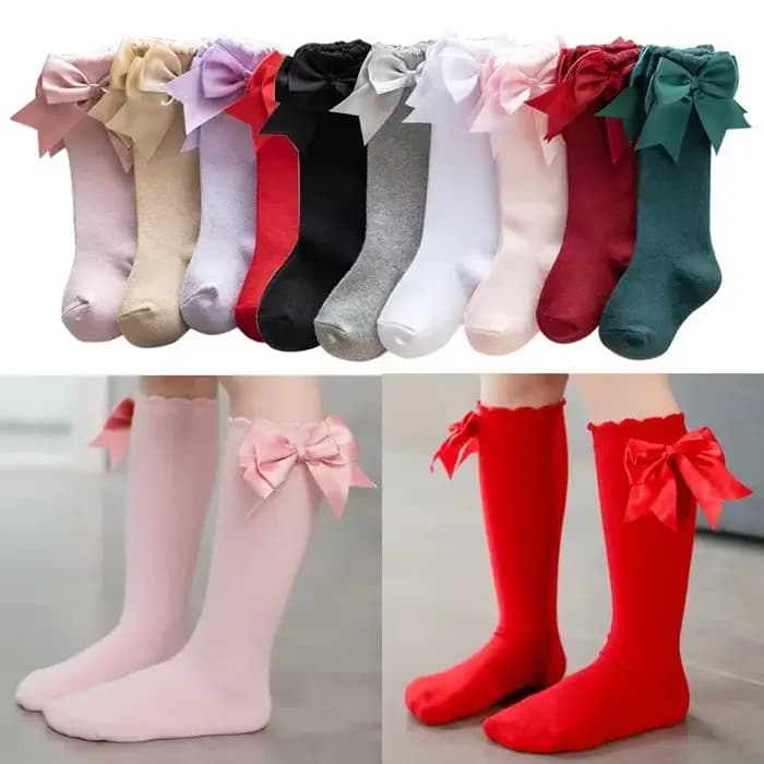 Pudcoco-Chaussettes pour bébé fille