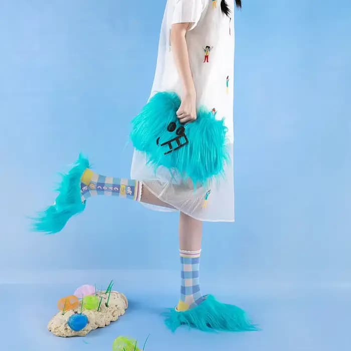 Chaussettes pour femmes en coton, printemps-automne, imprimé tomate, dessin animé mignon, kawaii, chaussettes mi-tube confortables, absorbant la transpiration, chaussettes en tissu éponge