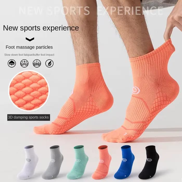 Chaussettes de sport, tube de course pour femmes, yoga respirant, corde à sauter, chaussettes courtes à séchage rapide, anti-odeur et absorbant la sueur pour