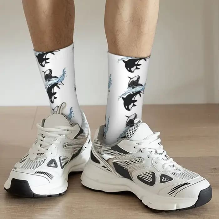 Chaussettes longues orques de mer DolDave