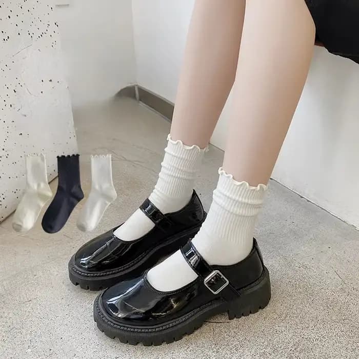 Lot de 5 paires chaussettes femmes en lot