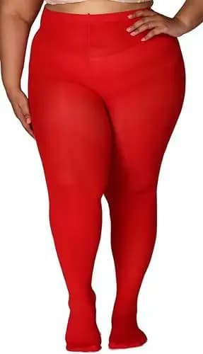 Collants Sexy surdimensionnés pour femmes, couleur unie, lisse, Extra grande élasticité, grande taille, taille haute, chaussettes longues, M-6XL
