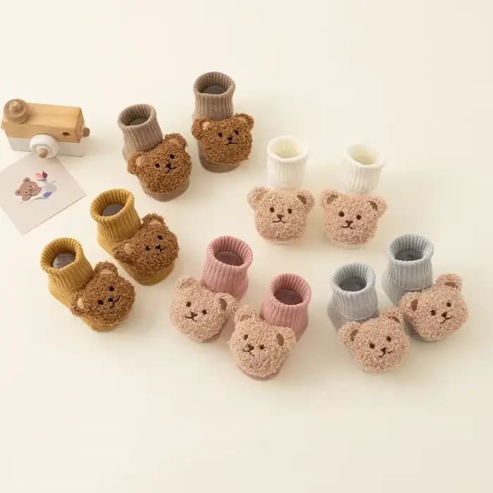 Chaussettes de sol pour bébé de 0 à 3 ans