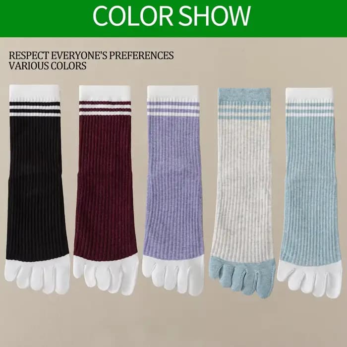 1 paires de chaussettes à orteils pour femmes