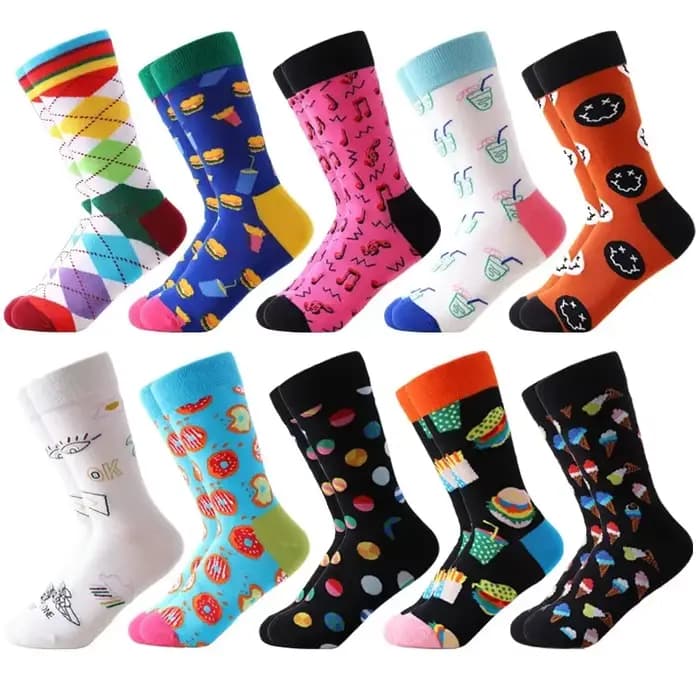 Tide-Chaussettes en coton pour hommes