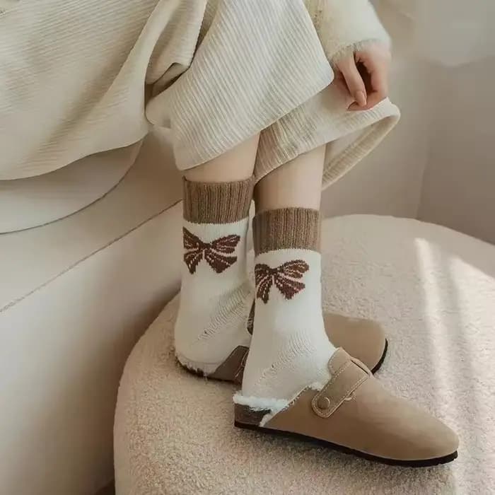 4 paires de chaussettes en cachemire pour femmes