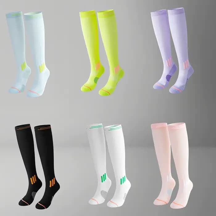 Chaussettes de sport à tube haut pour femmes