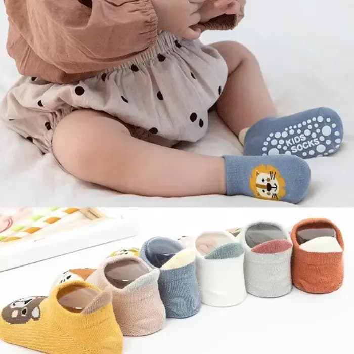 Chaussettes courtes coordonnantes en coton pour nouveau-né garçon et fille