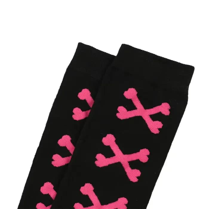 Chaussettes hautes pour femmes, chaussettes de bottes en tricot torsadé au-dessus du genou, os croisés, longues et chaudes, chauffe-jambes à la mode, hiver