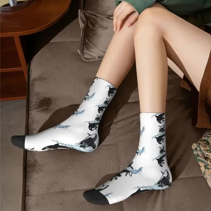 Chaussettes longues orques de mer DolDave
