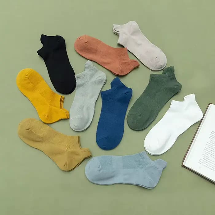 5 paires/ensemble chaussettes en coton pour femmes