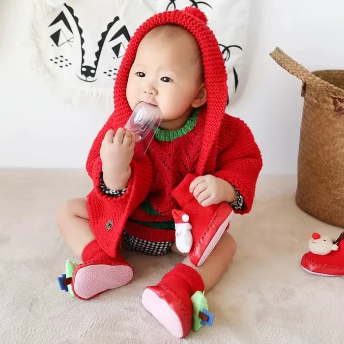 Chaussettes en coton épais pour enfants