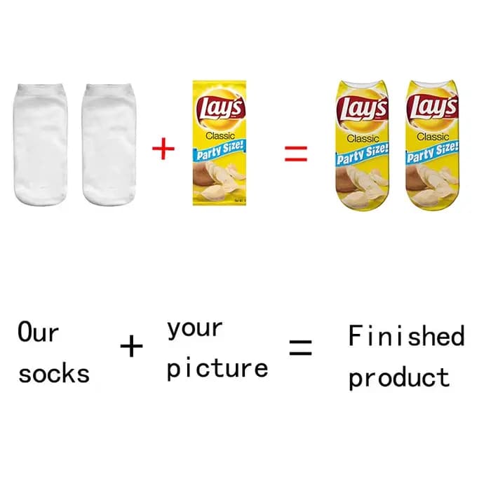 Chaussettes personnalisées sur mesure