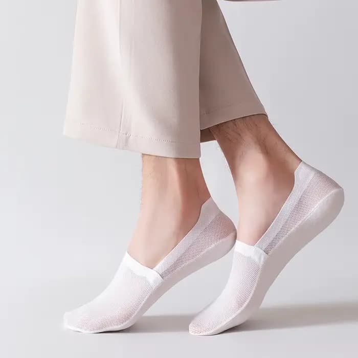 1 paire Lot hommes bateau chaussettes mode été mince Invisible chaussette respirant doux décontracté Sox haute qualité élastique maille Sokken Meias