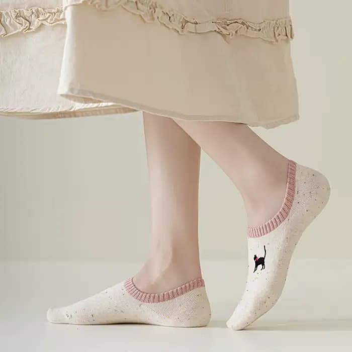 Chaussettes basses mignonnes pour femmes
