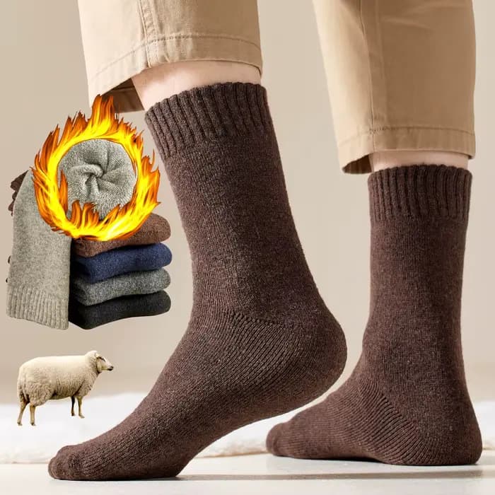 Chaussettes en laine pour hommes