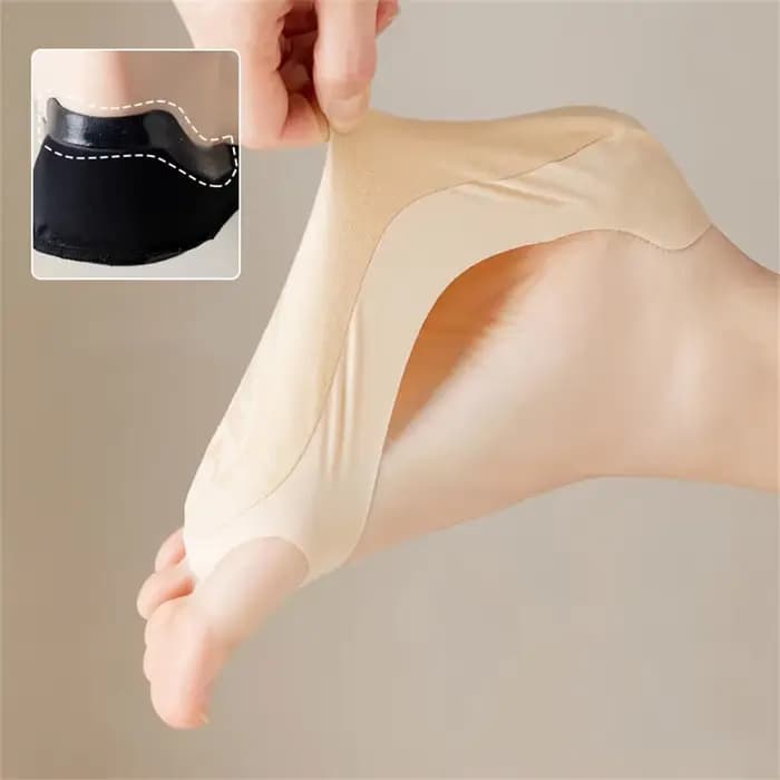 Ice InjFive Finger Hole Chaussettes invisibles pour femmes