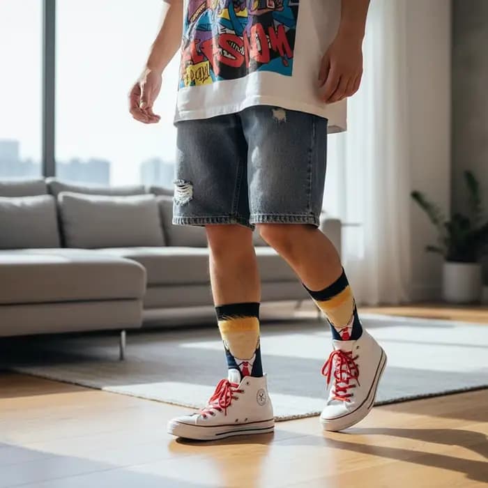 Chaussettes présidentielles amusantes
