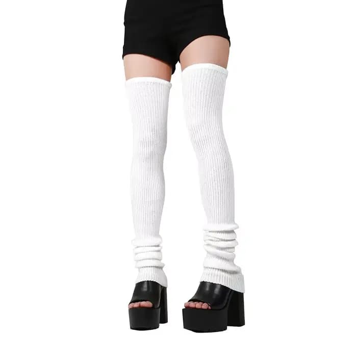 Chaussettes chaudes mi-hautes allongées