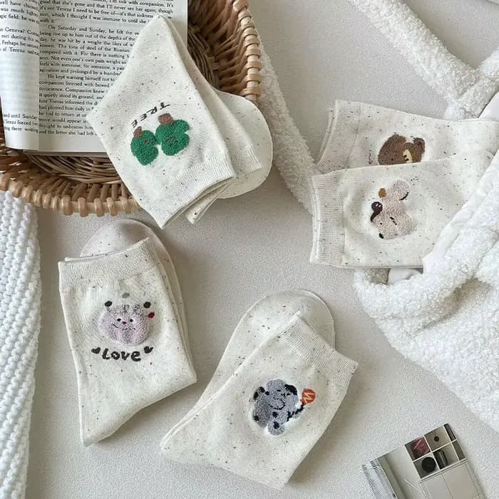 Chaussettes Kawaii d'urgence pour femmes