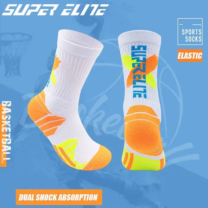 Chaussettes de dehors Professionnelles à Tube Haut pour Homme, Accessoire Pratique, Serviette Astronomique Épaisse, Absorbant les Chocs, Abonnés ast Document Elite, 1 Paire