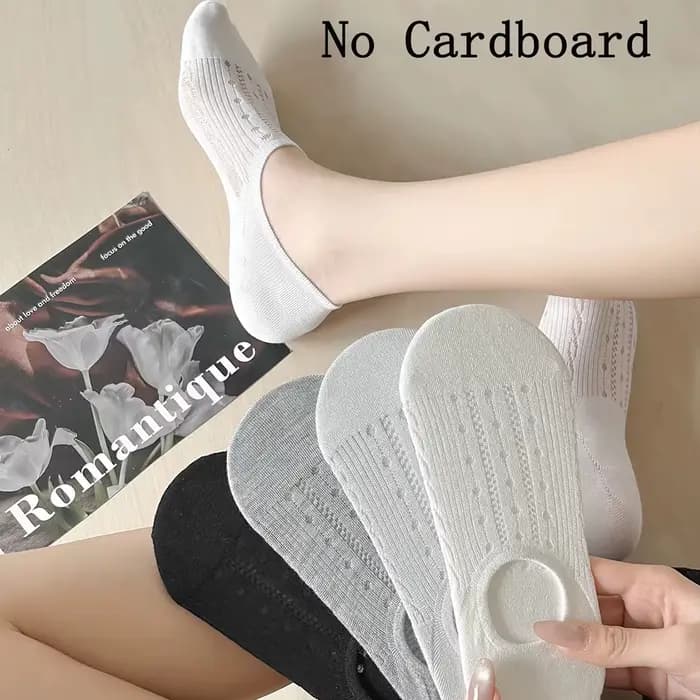 5 paires de chaussettes invisibles pour femmes