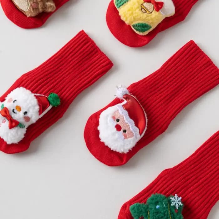Chaussettes de noël pour bébé