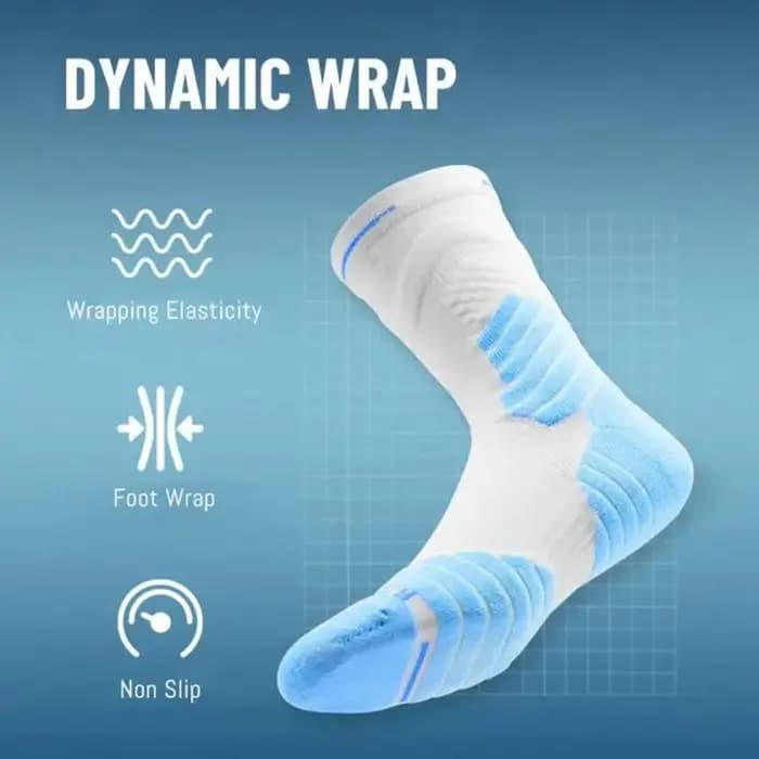 Bullfight-Chaussettes de sport montantes pour hommes, Serviette de basket-ball, Astronomique, Pratique, Professionnel, Tube long, Tube moyen, Optique Elite, Course à pied, 2.0