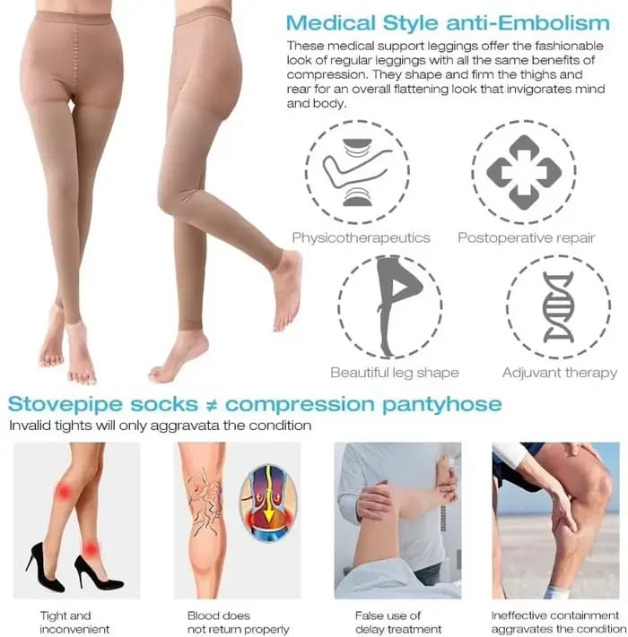 Collants de Compression Médicale pour Femme