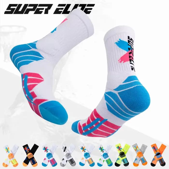 Chaussettes de dehors Professionnelles à Tube Haut pour Homme, Accessoire Pratique, Serviette Astronomique Épaisse, Absorbant les Chocs, Abonnés ast Document Elite, 1 Paire