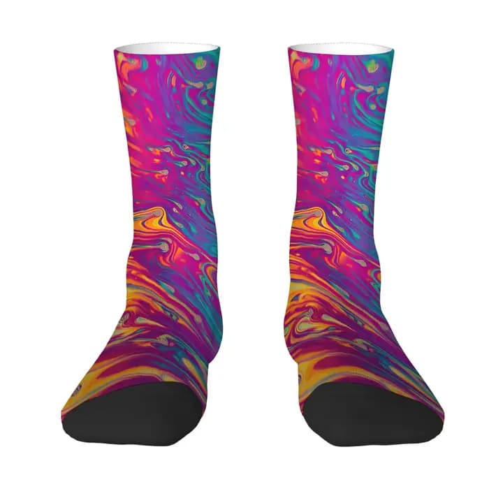 Chaussettes Fluid Art antidérapantes