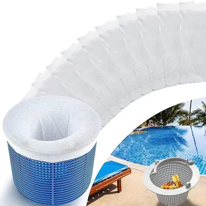 Chaussettes d'écumoire de piscine