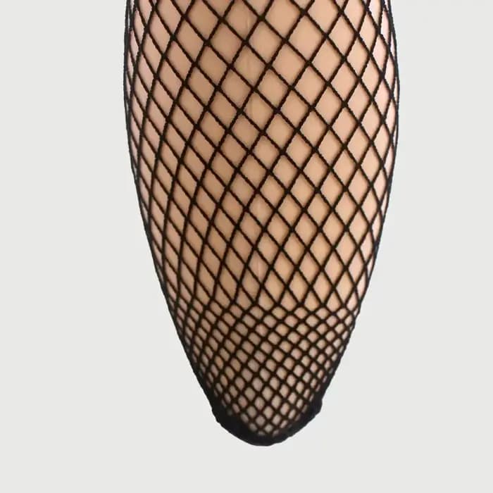 Chaussettes Femme en Maille Nœud Papillon Résille Courtes Vintage Mode Été Fille Kawaii