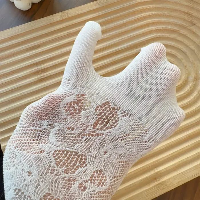 Japonais Sexy dentelle Tabi orteil chaussettes pour femmes été deux orteils